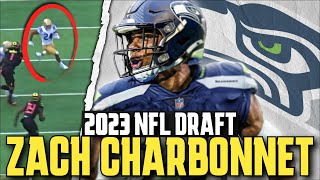 Zach Charbonnet Highlights 🚀  Welcome to the Seahawks [upl. by Inhsor]