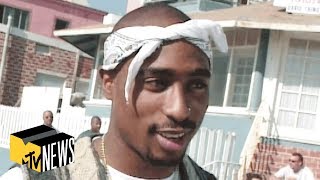 Tupac on Growing Up Poor His Rise to Fame amp His Future 1995  MTV News [upl. by Cryan]