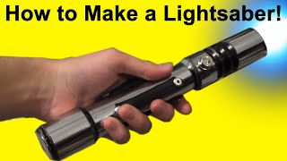 How to Make a Lightsaber DIY [upl. by Hpesoj]