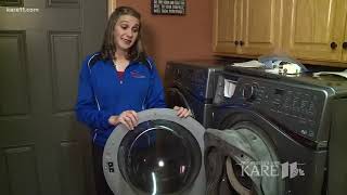 Exploding washing machine knocks out Minnesota mother [upl. by Kilian]