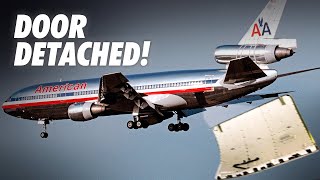 Plane Door Gets Ripped Off MidAir  American Airlines Flight 96 [upl. by Eniawd]