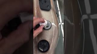 How to repair  reinstall your Bullfrog spa waterfall valve [upl. by Adner]