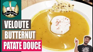 VELOUTE BUTTERNUT ET PATATE DOUCE [upl. by Aihsitan547]