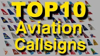 TOP 10 aviation CALLSIGNS Explained by CAPTAIN JOE [upl. by Nolrak241]