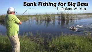 How to Catch Bigger Fish when Bank Fishing  Roland Martin [upl. by Alinoel671]