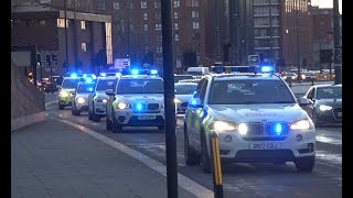 RareMerseyside Police  X5 BMWs  Armed Response Vehicles  Responding [upl. by Mollee]