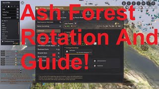 Ash Forest Rotation And Guide  Black Desert Online [upl. by Erialc280]