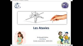 Les ataxies Dr Aouadj [upl. by Nwahsed]