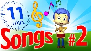 TuTiTu Songs  Songs for Children Collection with lyrics  Vol 2 [upl. by Thursby570]