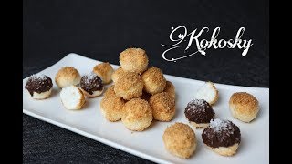 Kokosky  Videorecept  Dvě v troubě  CZSK HD recipe [upl. by Stricklan]