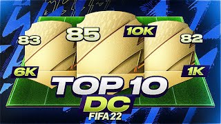 LOS 10 DELANTEROS BARATOS MAS CHETADOS DE FIFA 22 [upl. by Saimerej]