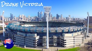 Melbourne Cricket Ground MCG by Drone  Part 1 [upl. by Pendergast]