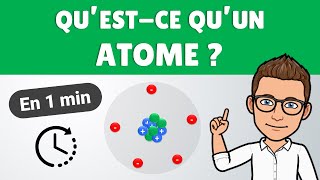 Questce quun ATOME  ⭐️ Lessentiel pour réviser  Collège → Lycée [upl. by Anirahs]