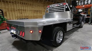 Fayette Truck Bodies LLC  Aluminum Flatbeds Specs amp Options [upl. by Newfeld]