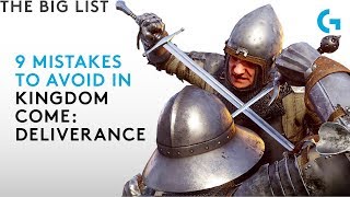 9 mistakes to avoid in Kingdom Come Deliverance [upl. by Zwick]