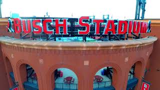 St Louis Busch Stadium Drone Footage [upl. by Jecho]