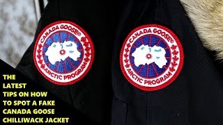 Real vs Replica Canada Goose HOW TO SPOT A FAKE CANADA GOOSE JACKET [upl. by Moersch]