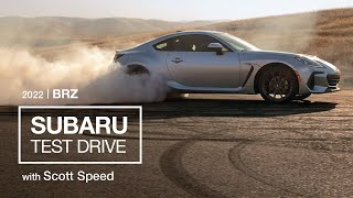 Scott Speed Test Drives AllNew 2022 Subaru BRZ [upl. by Korenblat]