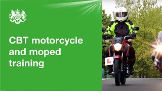 CBT mopedmotorcycle training 2023 official DVSA guide [upl. by Hnahk569]