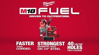 Milwaukee® M18 FUEL™ Magnetic Drill [upl. by Aerahs]