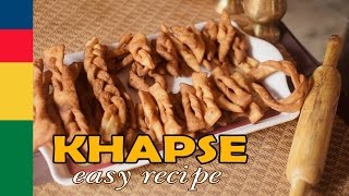 Khapse Recipe  How to Make Khapse at Home  Yummy Nepali Kitchen [upl. by Zeugirdor]