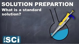 Solution Preparation What is a standard solution [upl. by Notsae]