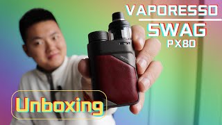 Vaporesso Swag PX80 UnboxingampReview [upl. by Bakerman297]