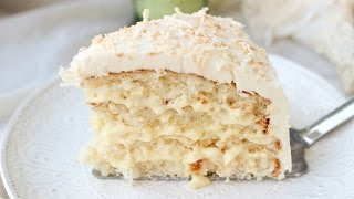 The Perfect Coconut Cake [upl. by Linskey597]