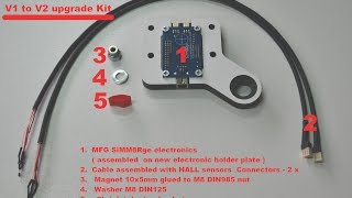 MFG Crosswind V1 upgrade to V2  electronics replacement instructions [upl. by Chavaree393]