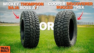 Mickey Thompson Baja Boss vs Cooper Discoverer Rugged Trek [upl. by Wernda]