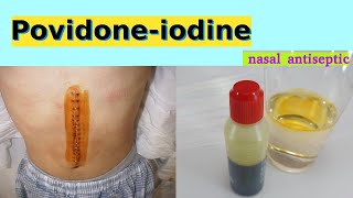 povidone iodine [upl. by Dianna]