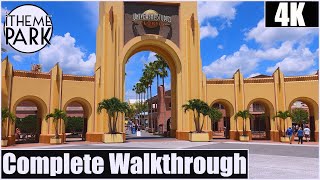 Universal Studios Florida  Full Complete Walkthrough Tour  Universal Orlando Resort 4K [upl. by Aitselec]