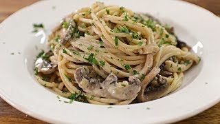 Creamy Mushroom Pasta Recipe [upl. by Pinzler]