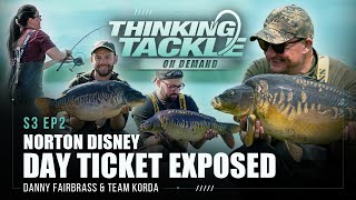 Korda Thinking Tackle OD 3 EP2 Danny Fairbrass Norton Disney Day Ticket  Carp Fishing 2020 [upl. by Normandy903]