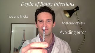 Injectors Anatomy botox depth around the face [upl. by Josephson]