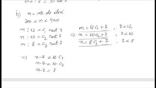 Recapitulare evaluare nationala matematica  Teorema impartirii cu rest [upl. by Haelat]