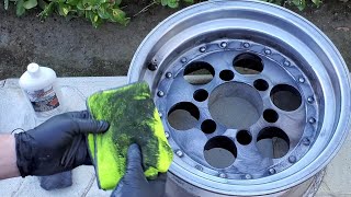 Polishing Aluminum Wheels 4 Products Tested 1 Winner🏆 [upl. by Bainbridge]