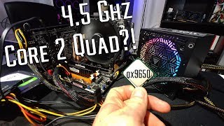 Worlds Fastest Core 2 Quad QX9650 Review [upl. by Estrellita]