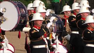 Royal Marines Beating Retreat 2022 [upl. by Dominic]