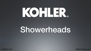 Quick Install  KOHLER Showerheads [upl. by Anetsirk]