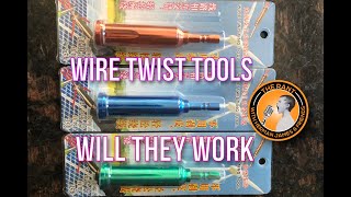 Wire Twist Tools Unboxing and Testing [upl. by Euginimod]