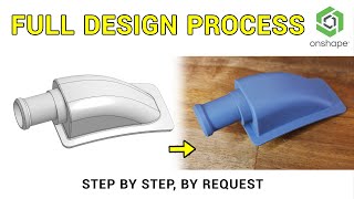 Complex design from start to finish  3D design for 3D printing pt11 [upl. by Rhoda]