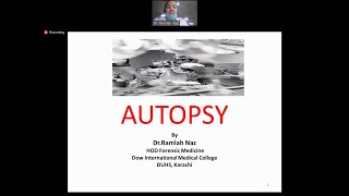 Autopsy  Part 1  Forensic Medicine [upl. by Anitsirhcairam]