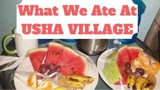 WHAT WE ATE AT USHA VILLAGE IN HONDURAS  FINAL VLOG [upl. by Kipper]