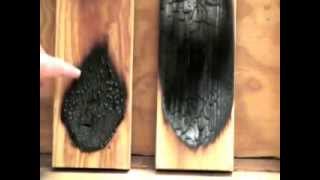 Fire Retardant Coating for Wood [upl. by Ettevy]