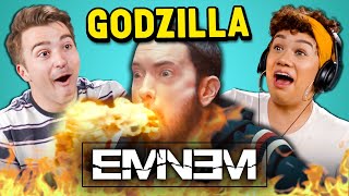 Eminem  Godzilla ft Juice WRLD  Adults React [upl. by Inverson963]