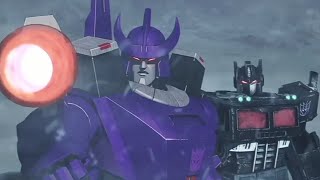 Everyone VS Galvatron and Nemesis Prime  Transformers War For Cybertron  Kingdom [upl. by Beverle]