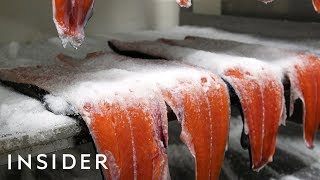 How Smoked Salmon Is Made [upl. by Dduj797]