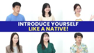 How do Koreans actually introduce themselves [upl. by Kurth]