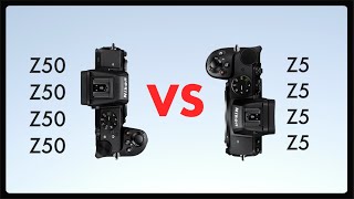 Nikon Z50 vs Z5  Mirrorless Camera comparison 2021 [upl. by Denys]